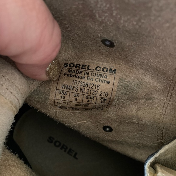 Sorel Joan of Arctic Wedge II Boot Lace Up Bootie, Size 10 - Picture 5 of 7